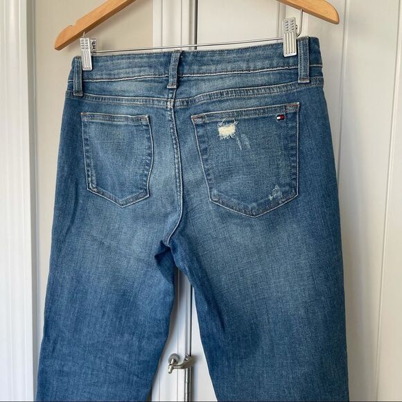 Tommy Hilfiger patchwork boyfriend‎ jeans size 4 - Picture 4 of 7